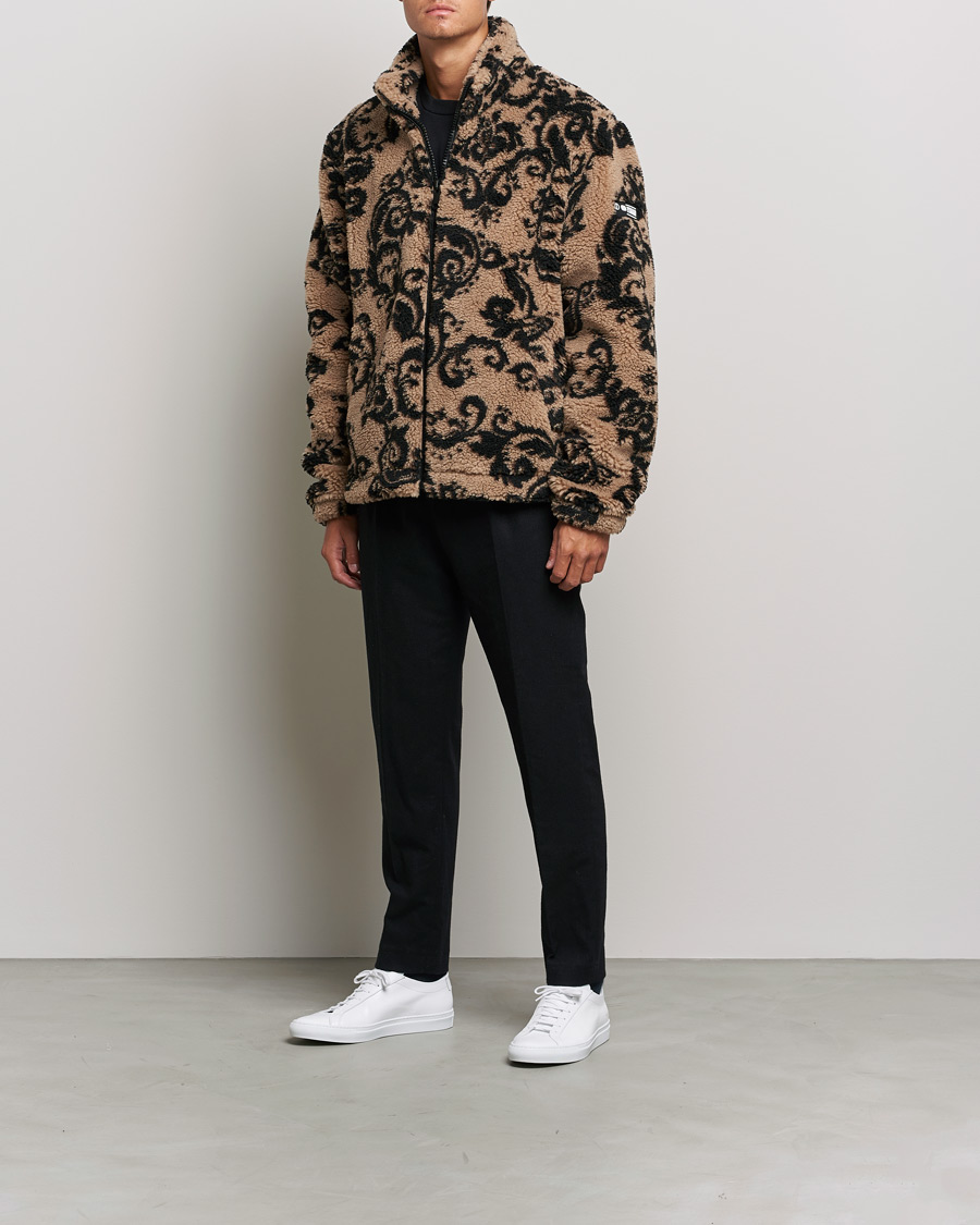 Hombres | Abrigos y chaquetas | Versace Jeans Couture | Teddy Jacquard Jacket Tortora