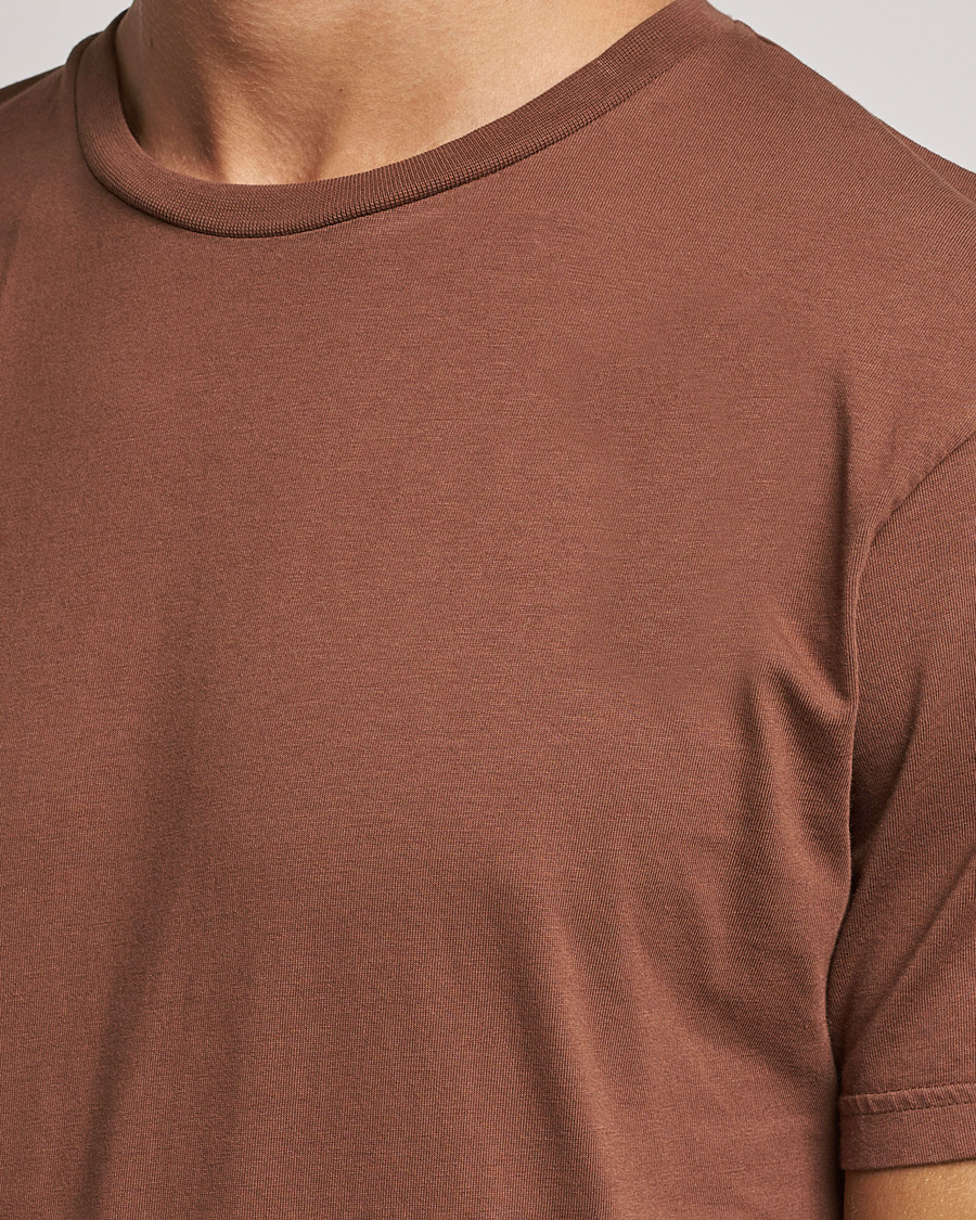 Hombres | Camisetas | Colorful Standard | Classic Organic T-Shirt Cinnamon Brown