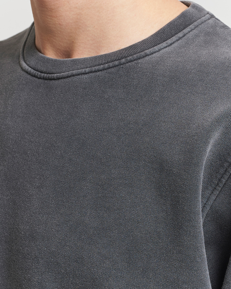 Hombres | Jerséis y prendas de punto | Colorful Standard | Classic Organic Crew Neck Sweat Faded Black