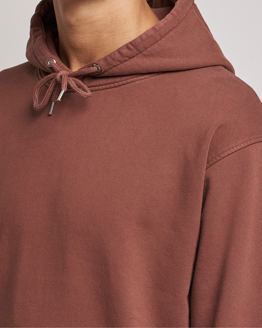 Hombres | Jerséis y prendas de punto | Colorful Standard | Classic Organic Hood Cinnamon Brown