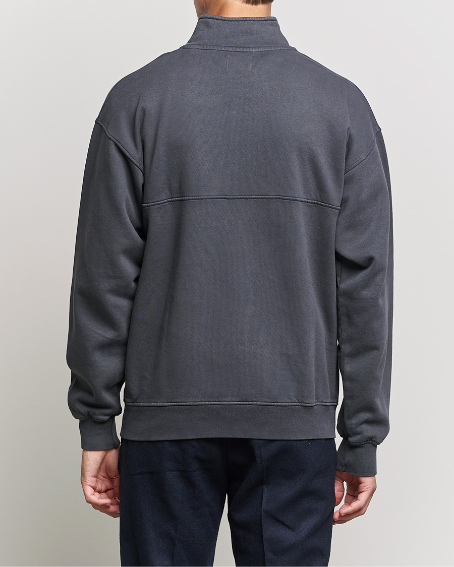 Hombres | Jerséis y prendas de punto | Colorful Standard | Classic Organic Half-Zip Lava Grey