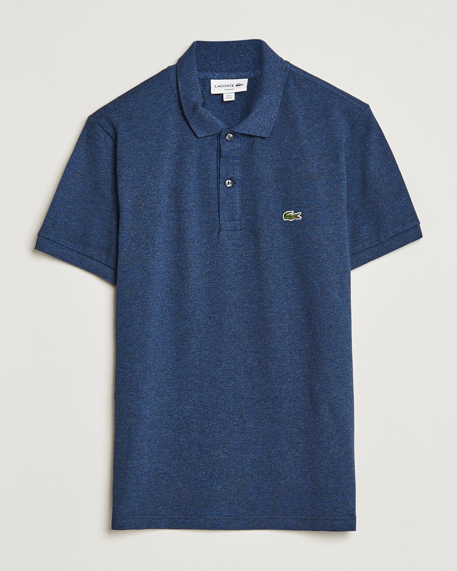 Hombres | Polos | Lacoste | Slim Fit Polo Piké Dark Indigo Blue