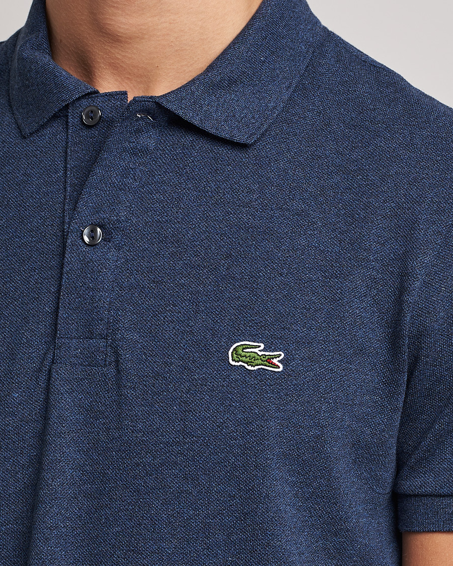 Hombres | Polos | Lacoste | Slim Fit Polo Piké Dark Indigo Blue