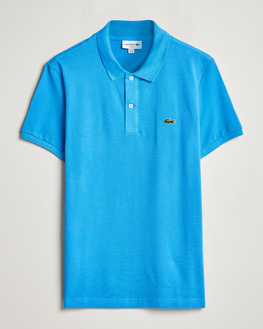 Hombres | Polos | Lacoste | Slim Fit Polo Piké Argentine Blue