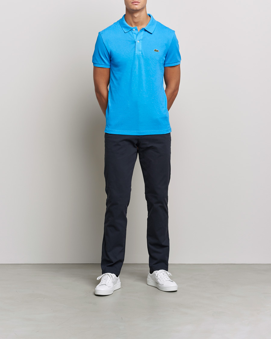 Hombres | Polos | Lacoste | Slim Fit Polo Piké Argentine Blue