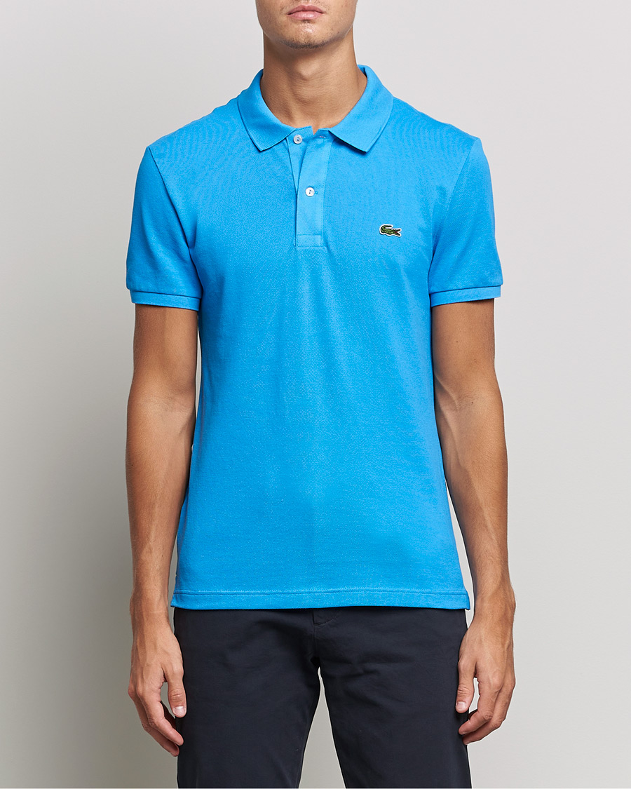 Hombres | Polos | Lacoste | Slim Fit Polo Piké Argentine Blue