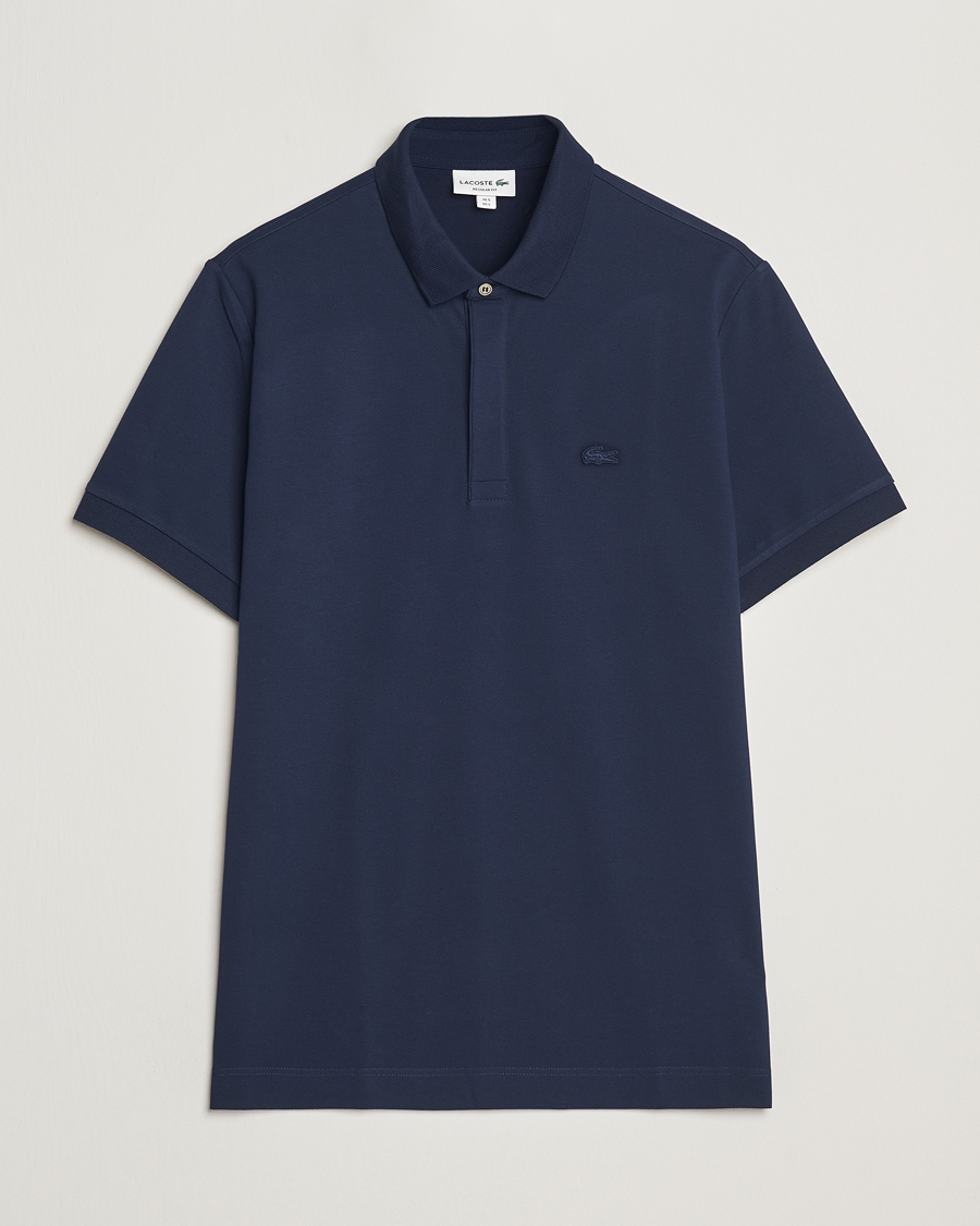 Hombres | Polos | Lacoste | Paris Polo Piké Navy Blue