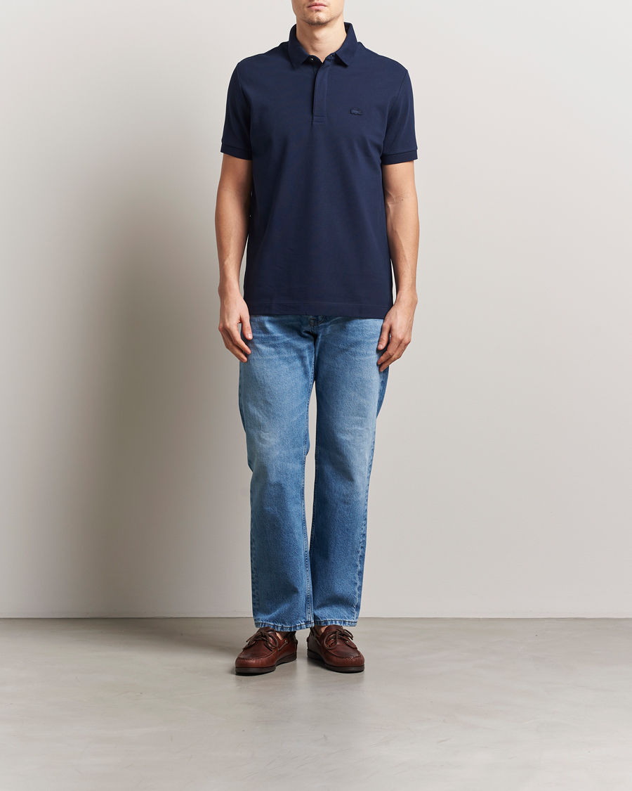 Hombres | Polos | Lacoste | Paris Polo Piké Navy Blue