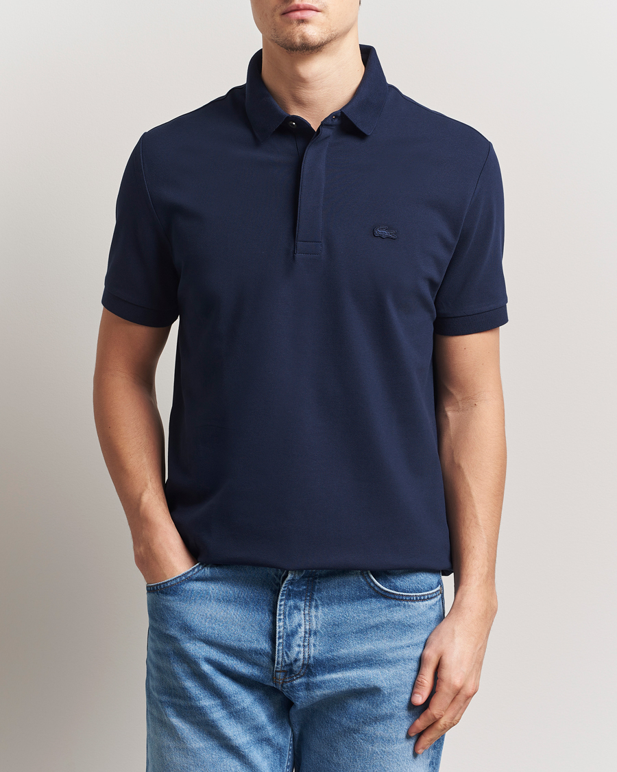 Hombres | Polos | Lacoste | Paris Polo Piké Navy Blue