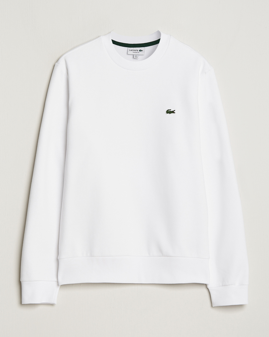 Hombres | Jerséis y prendas de punto | Lacoste | Crew Neck Sweatshirt White