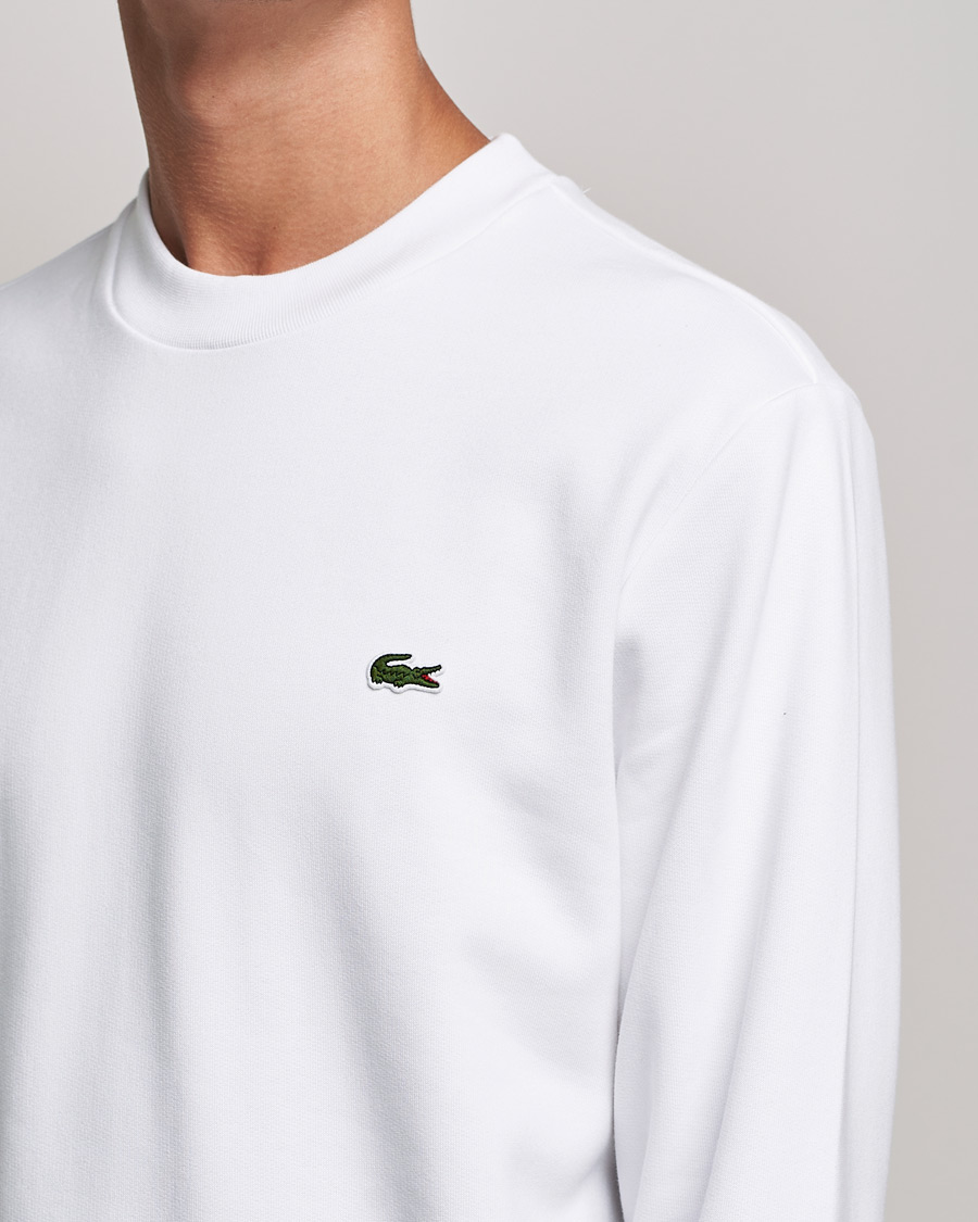 Hombres | Jerséis y prendas de punto | Lacoste | Crew Neck Sweatshirt White