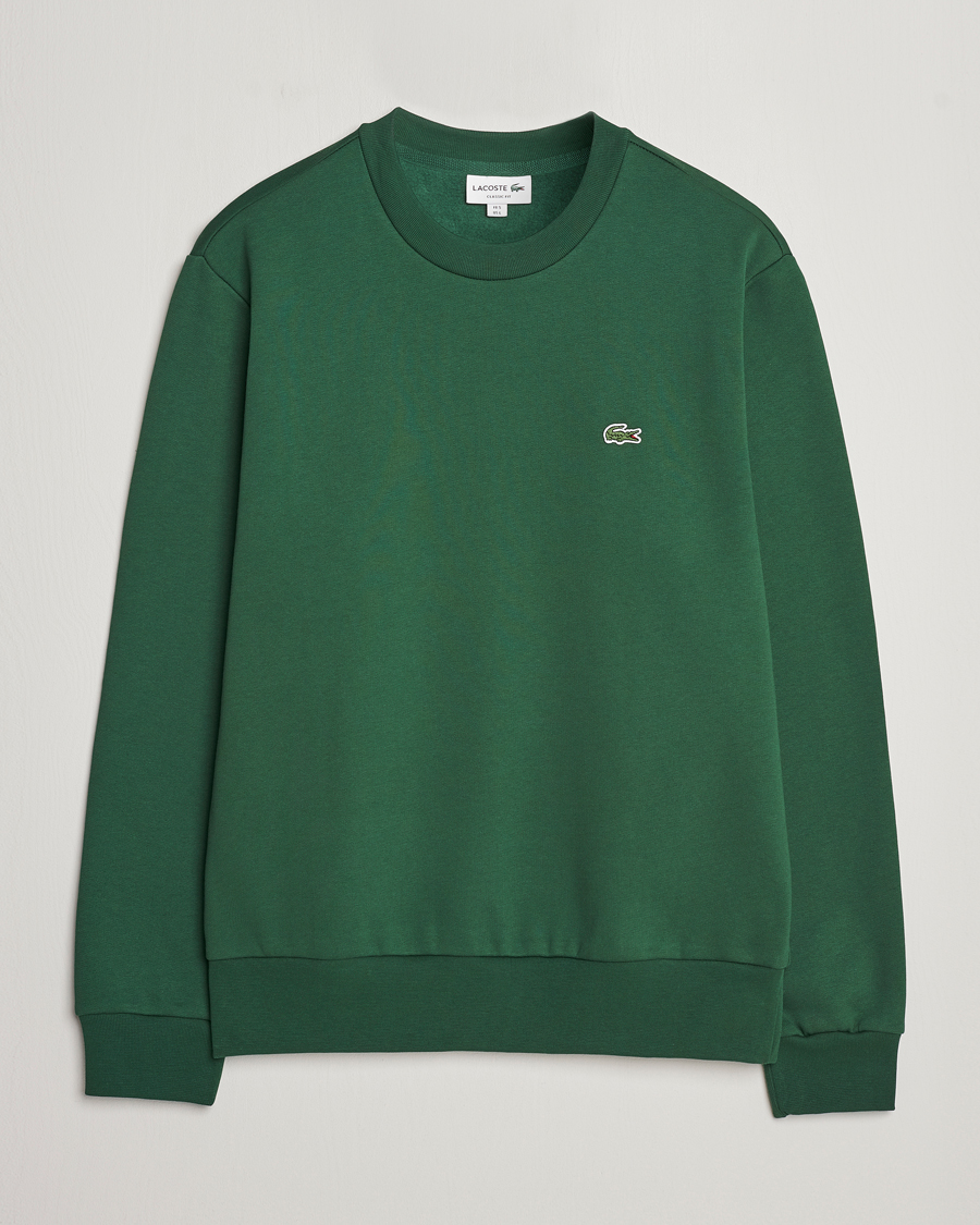 Hombres | Jerséis y prendas de punto | Lacoste | Crew Neck Sweatshirt Green