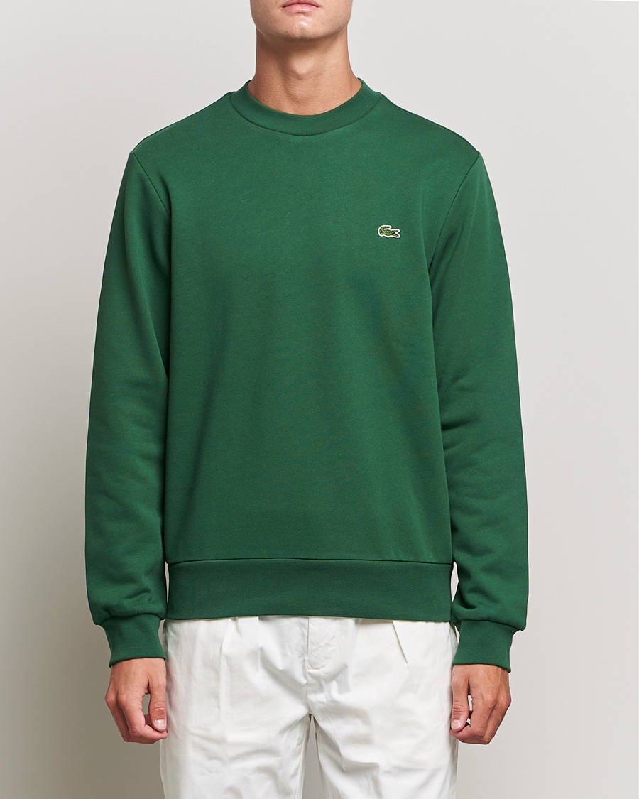 Hombres | Jerséis y prendas de punto | Lacoste | Crew Neck Sweatshirt Green