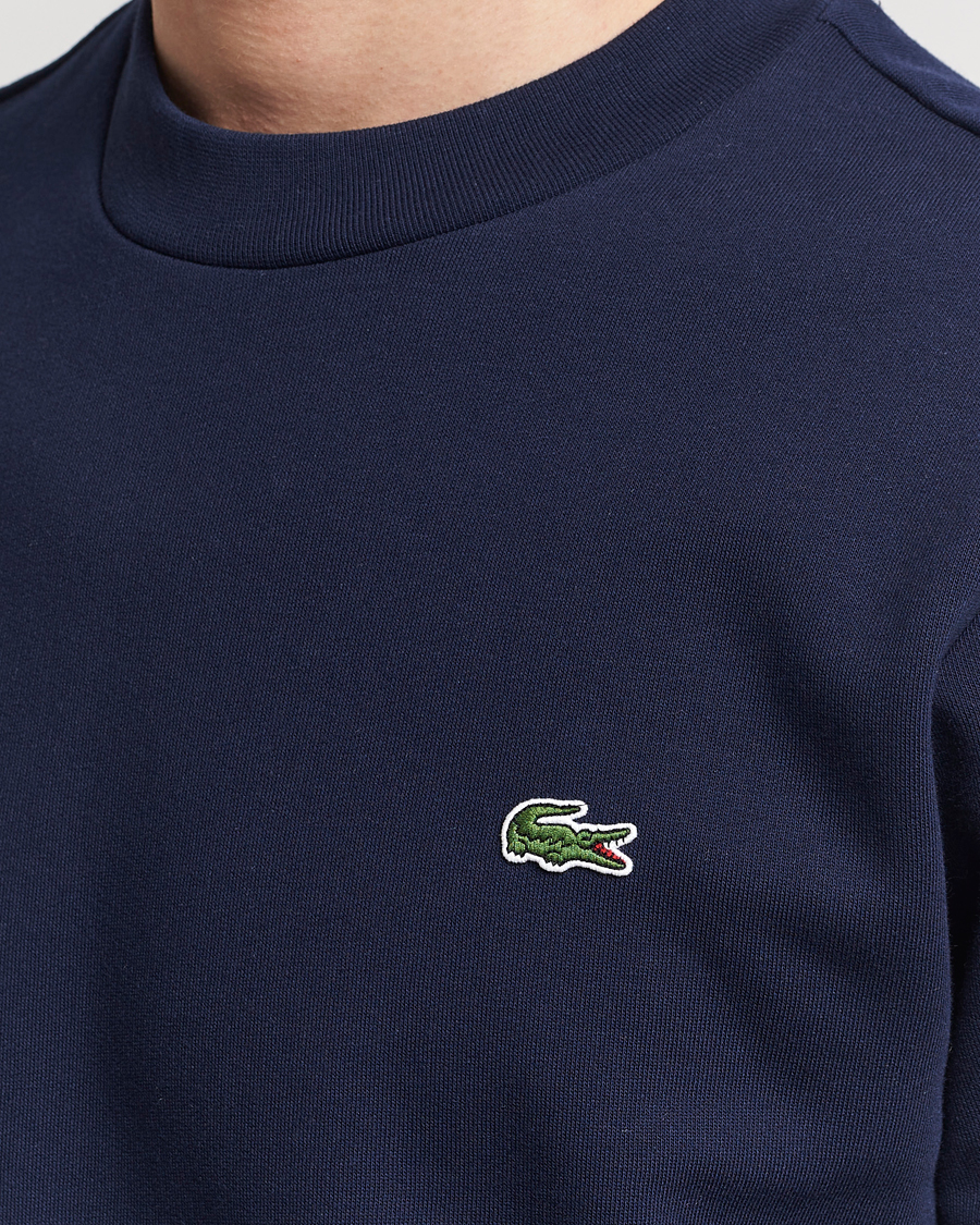 Hombres | Jerséis y prendas de punto | Lacoste | Crew Neck Sweatshirt Navy Blue