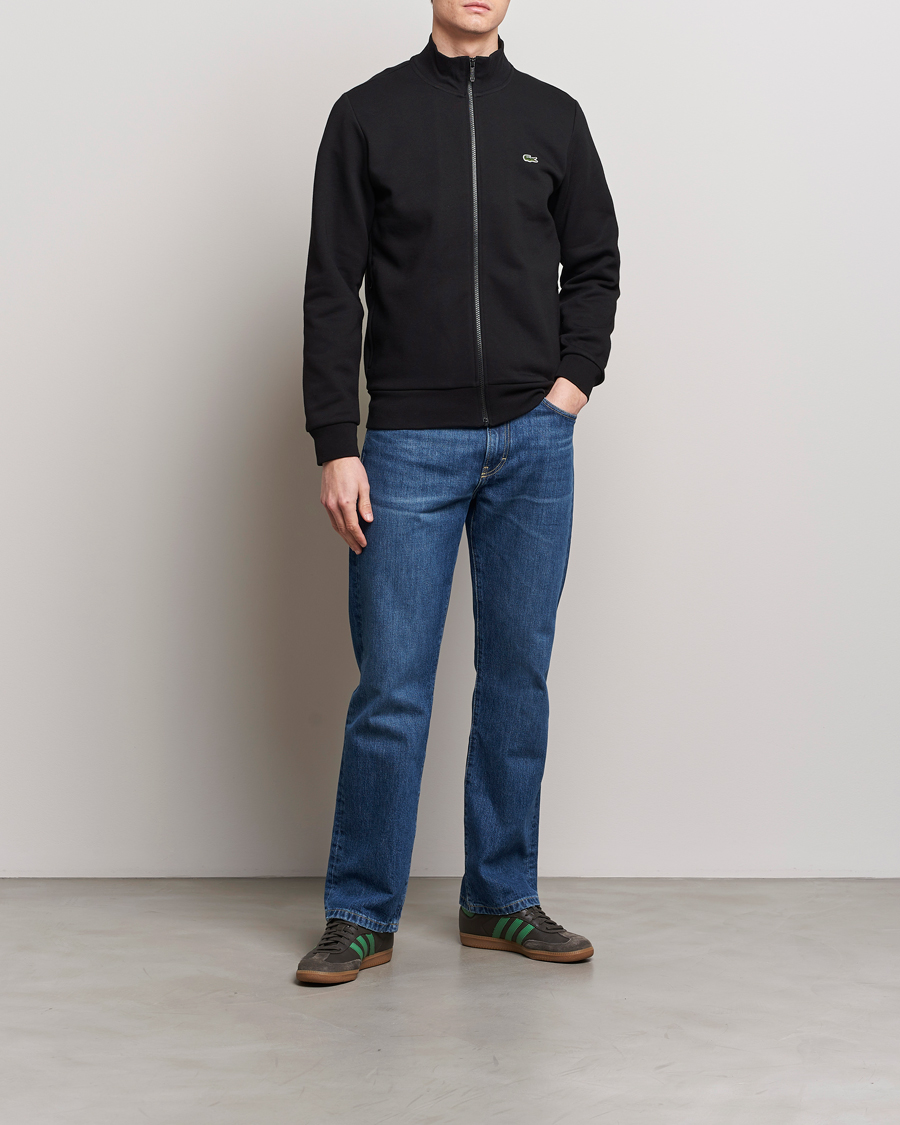 Hombres | Jerséis y prendas de punto | Lacoste | Full Zip Sweater Black