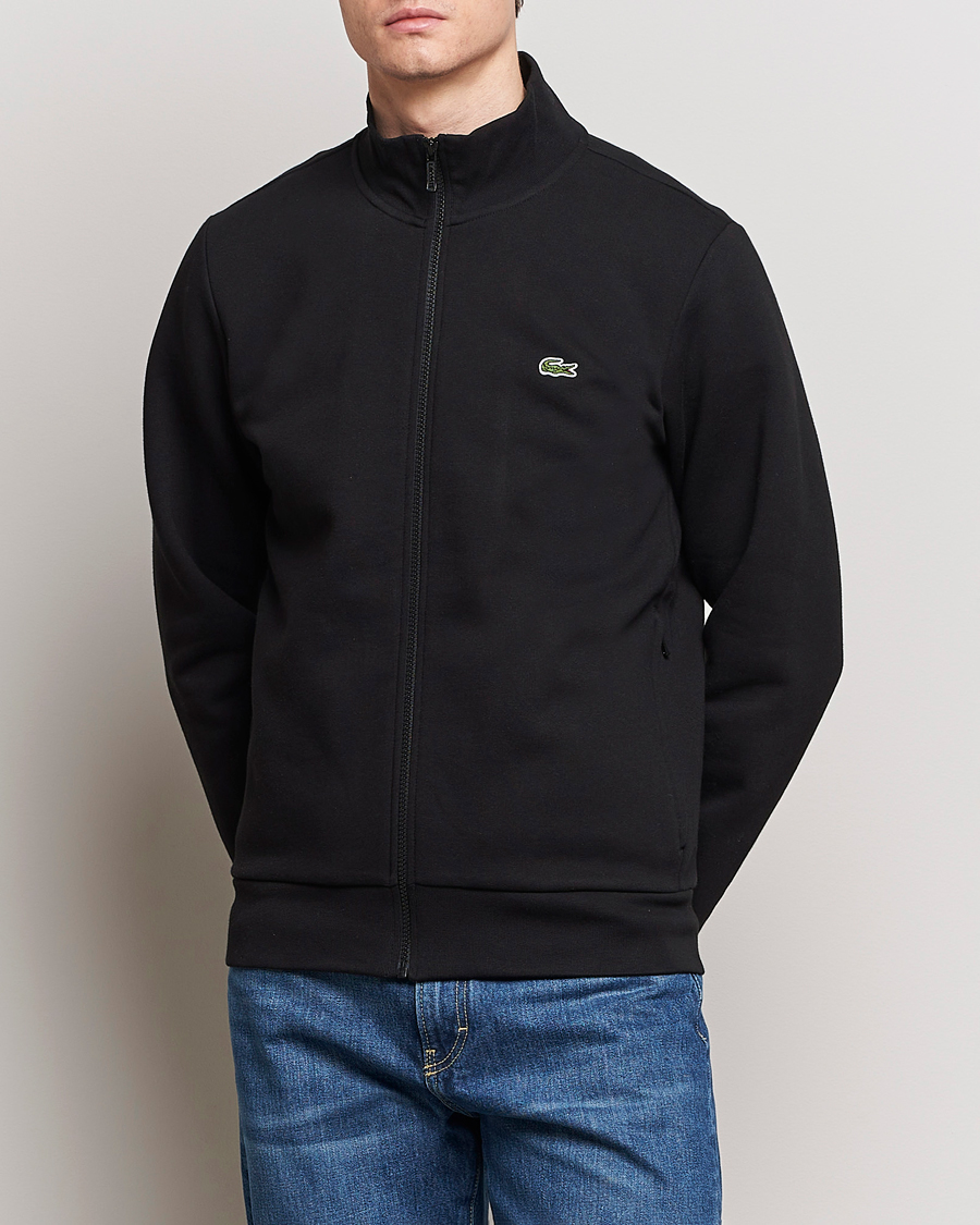Hombres | Jerséis y prendas de punto | Lacoste | Full Zip Sweater Black