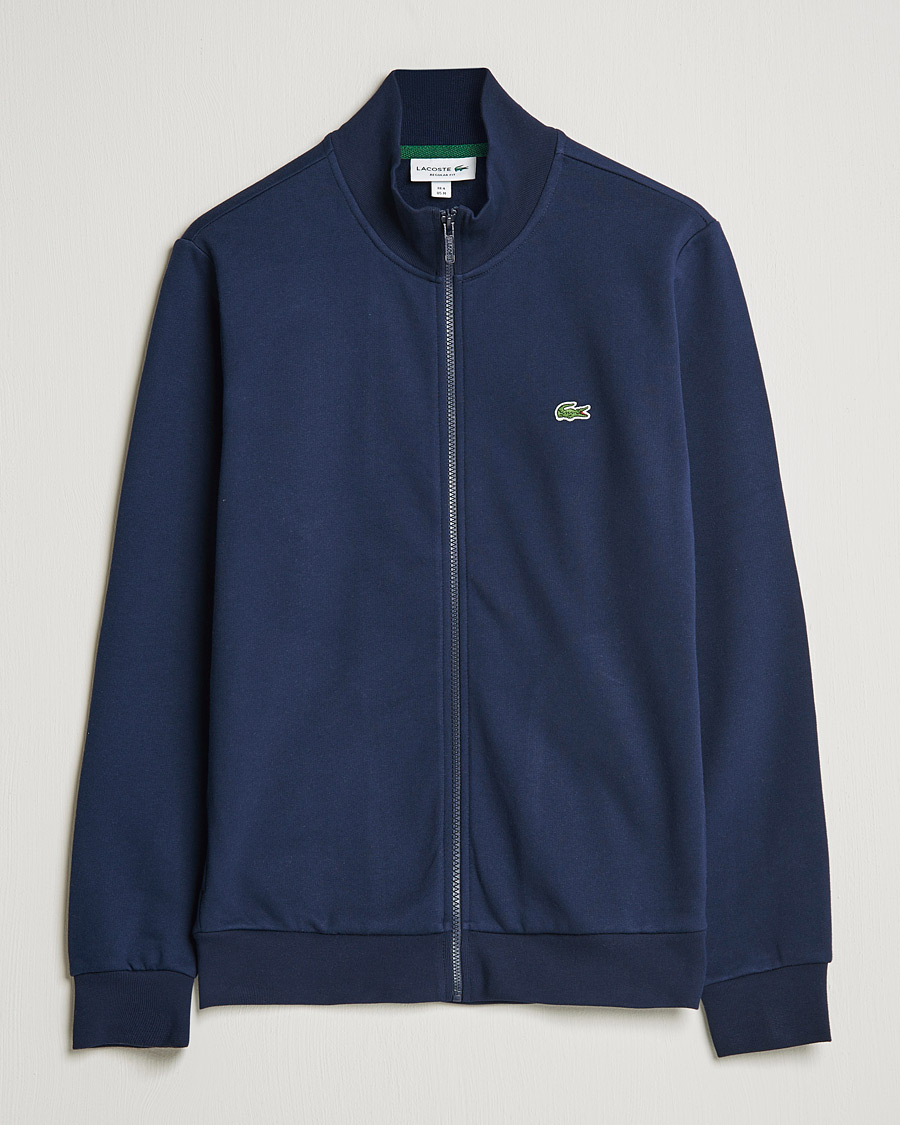 Hombres | Jerséis y prendas de punto | Lacoste | Full Zip Sweater Navy
