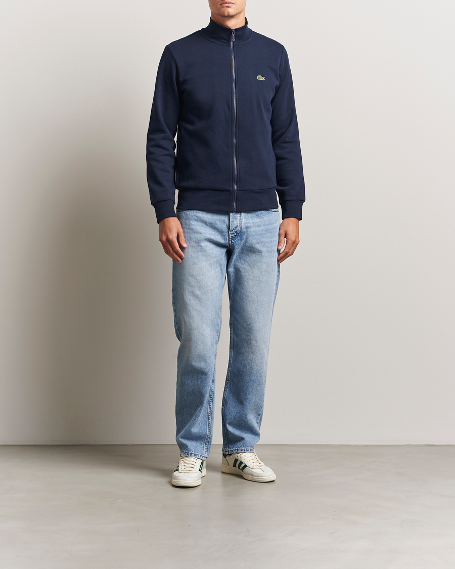 Hombres | Jerséis y prendas de punto | Lacoste | Full Zip Sweater Navy