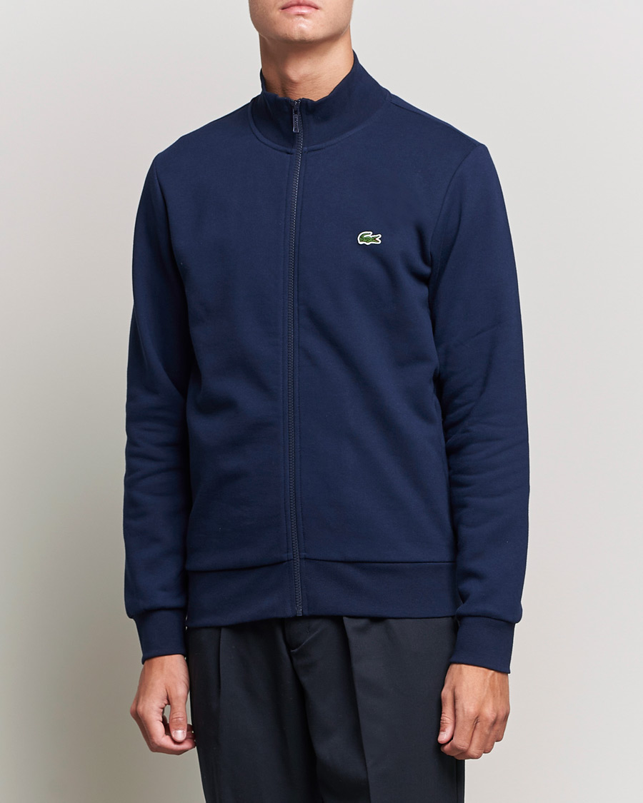 Hombres | Lacoste | Lacoste | Full Zip Sweater Navy