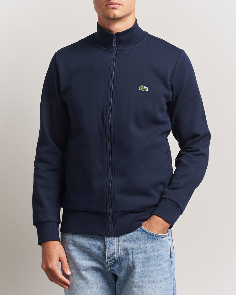 Hombres | Jerséis y prendas de punto | Lacoste | Full Zip Sweater Navy