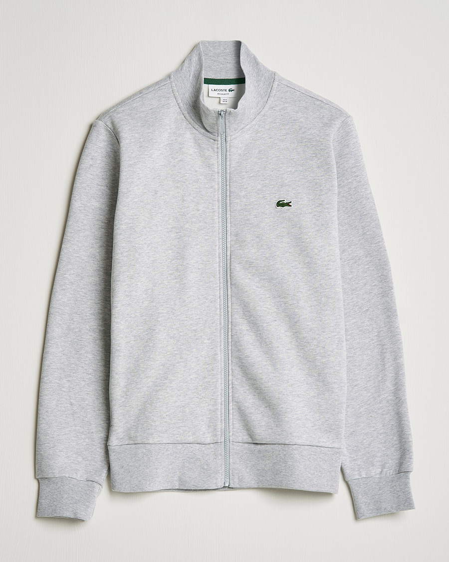Hombres | Jerséis y prendas de punto | Lacoste | Full Zip Sweater Silver Chine
