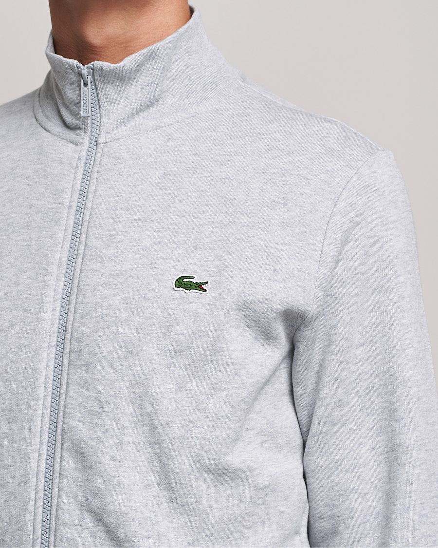Hombres | Jerséis y prendas de punto | Lacoste | Full Zip Sweater Silver Chine