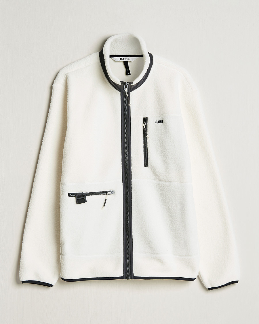 Hombres | Jerséis y prendas de punto | RAINS | Heavy Fleece Full Zip Jacket Fossil