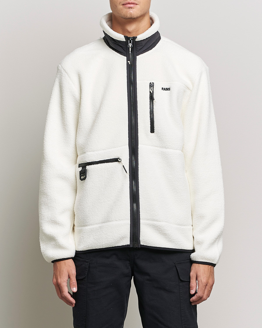 Hombres | Jerséis y prendas de punto | RAINS | Heavy Fleece Full Zip Jacket Fossil