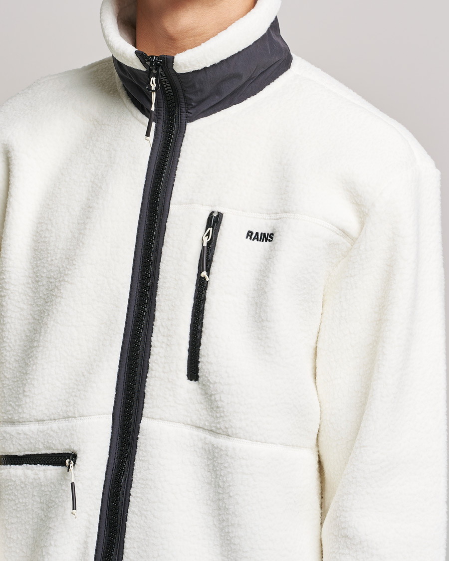 Hombres | Jerséis y prendas de punto | RAINS | Heavy Fleece Full Zip Jacket Fossil