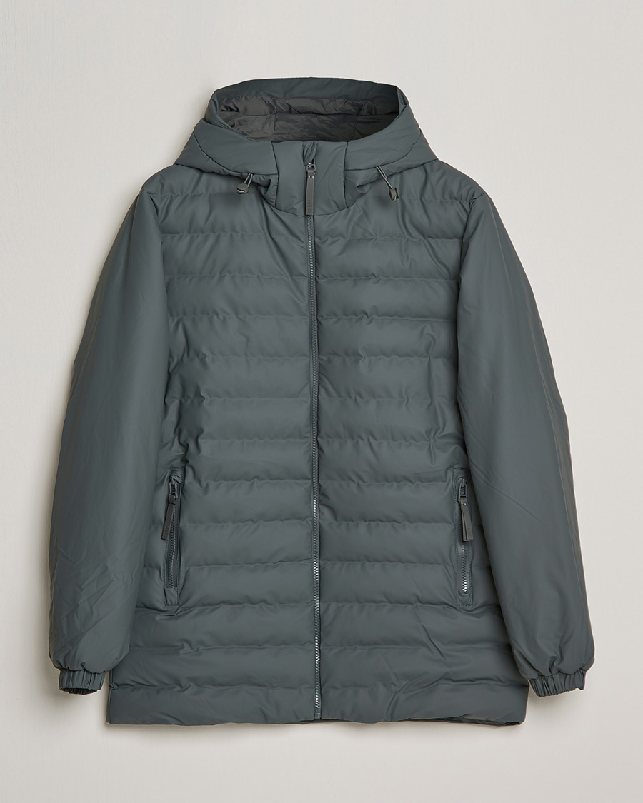 Hombres | Abrigos y chaquetas | RAINS | Trekker Hooded Jacket Slate Grey