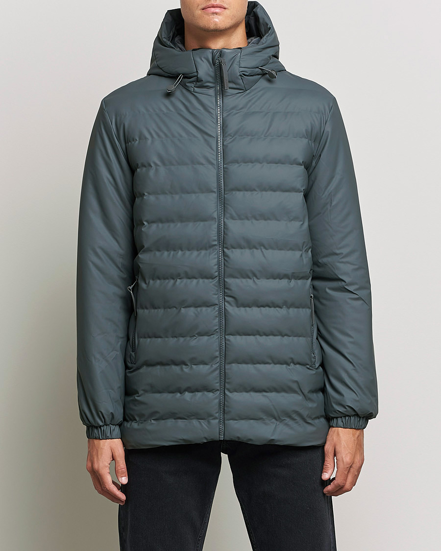 Hombres | Abrigos y chaquetas | RAINS | Trekker Hooded Jacket Slate Grey