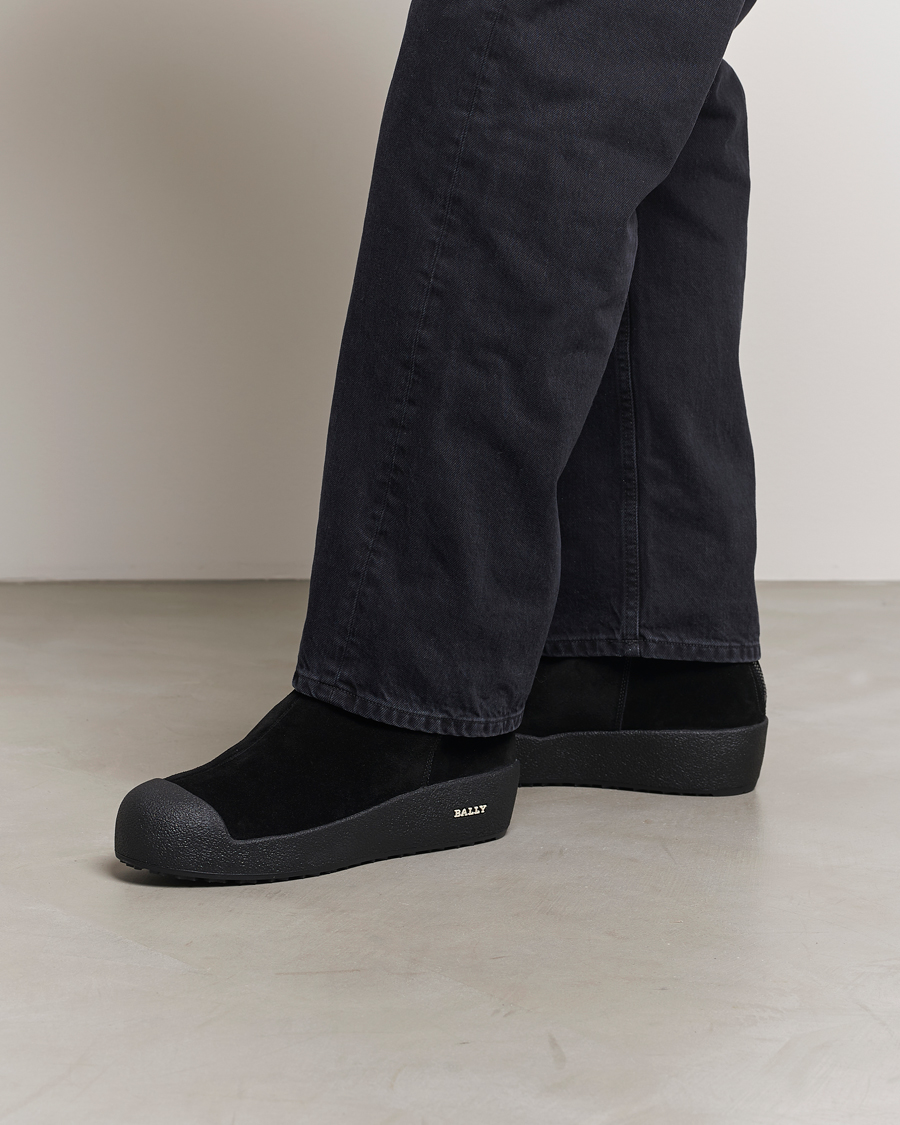 Hombres | Bally Guard II M Curling Boot Black | Bally | Guard II M Curling Boot Black