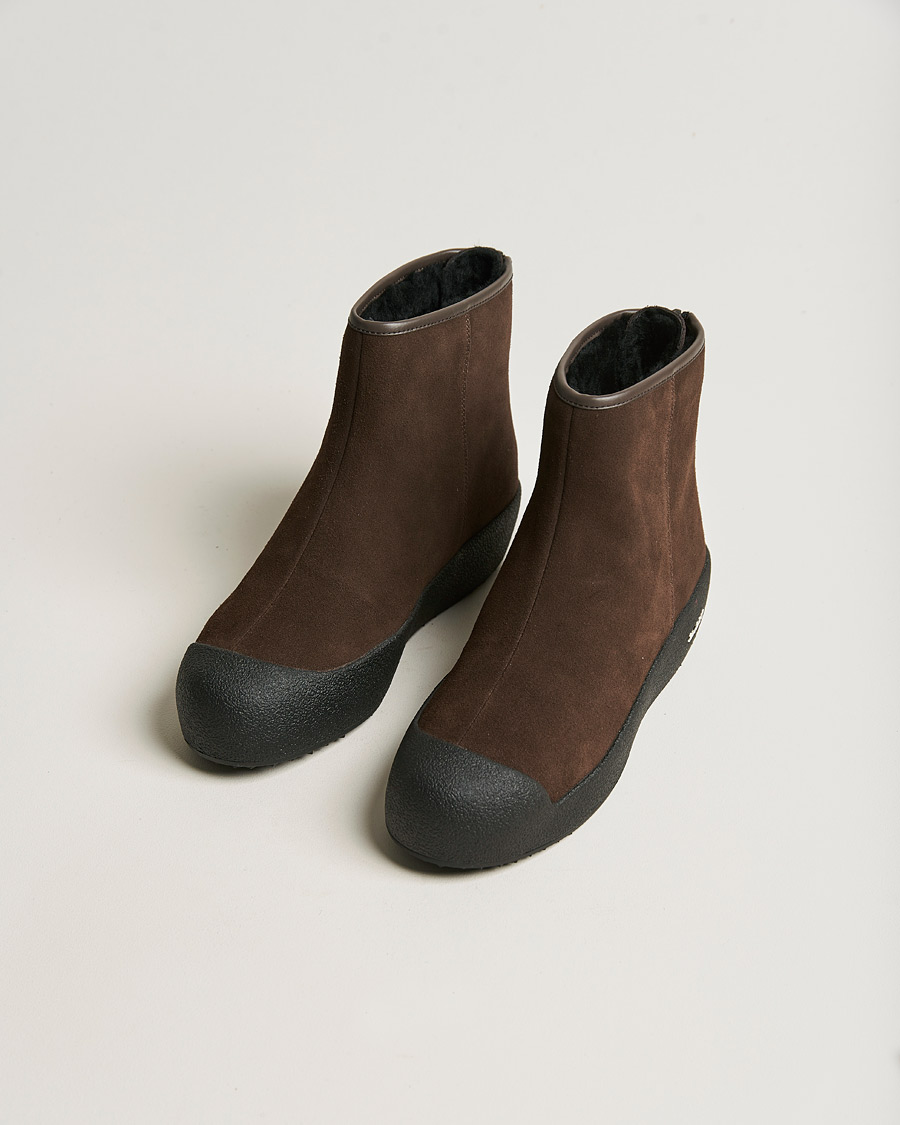 Hombres | Bally Guard II M Curling Boot Coffee | Bally | Guard II M Curling Boot Coffee