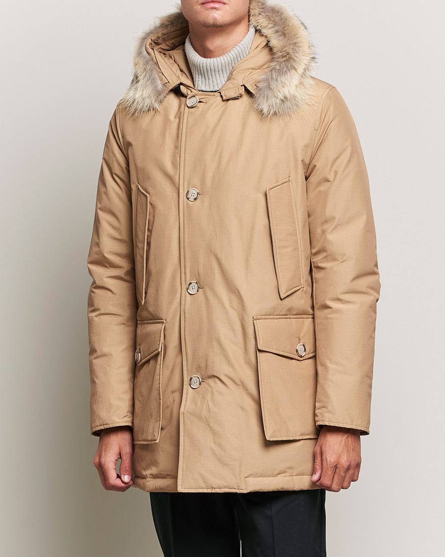 Hombres | Abrigos y chaquetas | Woolrich | Arctic Parka DF Gold Khaki