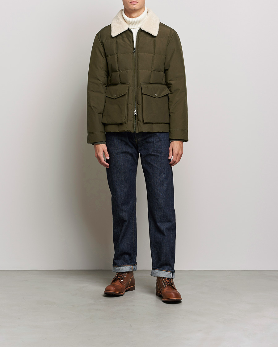Hombres | Abrigos y chaquetas | Woolrich | Duster Blizzard Jacket Dark Green