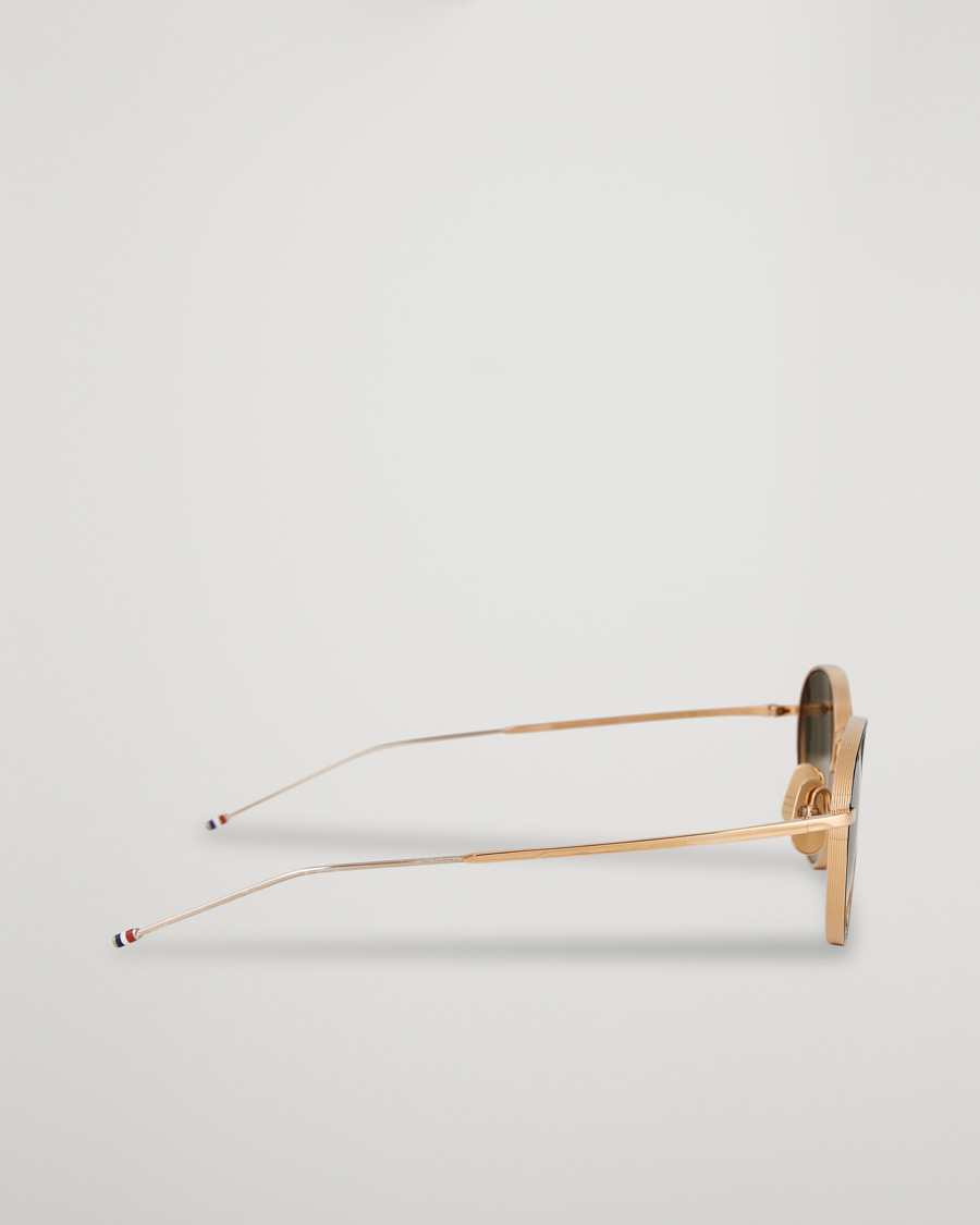 Hombres | Thom Browne TB-S119 Sunglasses Navy/White Gold | Thom Browne | TB-S119 Sunglasses Navy/White Gold