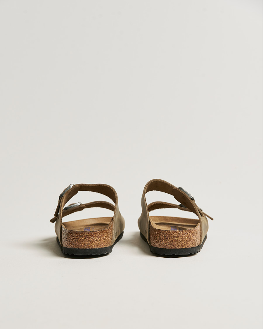 Hombres | Sandalias y chanclas | BIRKENSTOCK | Arizona Soft Footbed Faded Khaki Oiled Leather