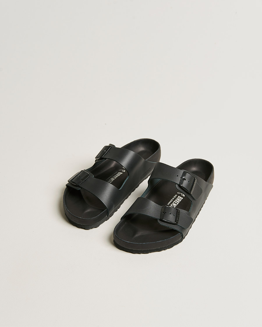 Hombres | BIRKENSTOCK Arizona Exquisite Classic Footbed Black Natural Leather | BIRKENSTOCK | Arizona Exquisite Classic Footbed Black Natural Leather