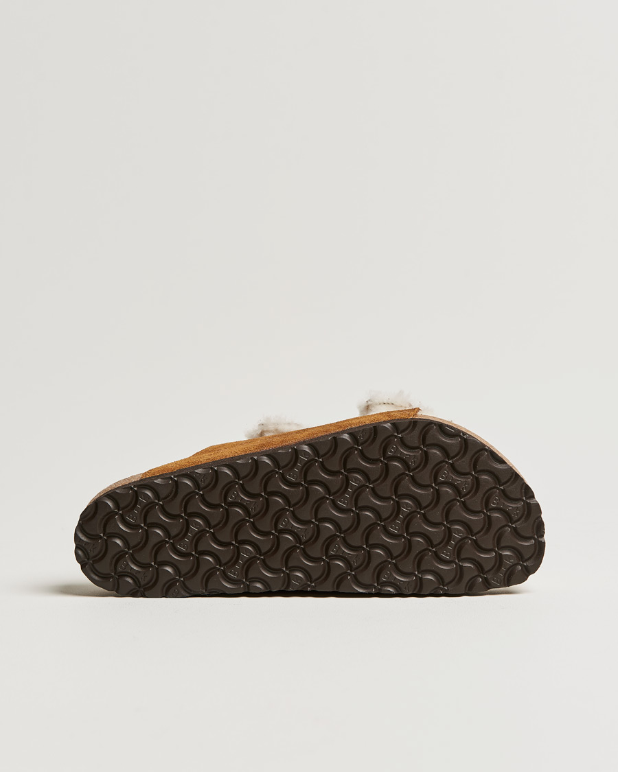 Hombres | BIRKENSTOCK Arizona Classic Footbed Shearling Mink Suede | BIRKENSTOCK | Arizona Classic Footbed Shearling Mink Suede