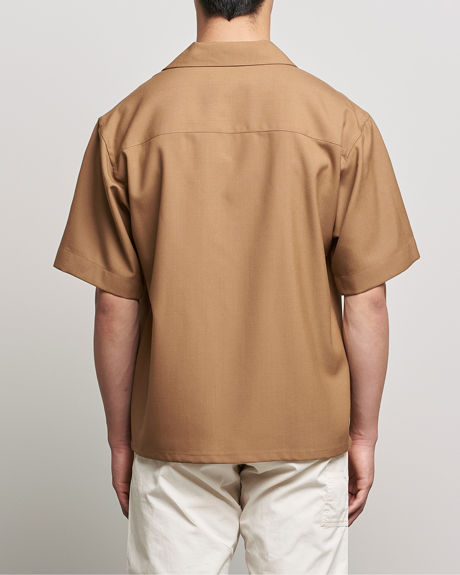 Hombres | Camisas | Marni | Tropical Wool Bowling Shirt Beige
