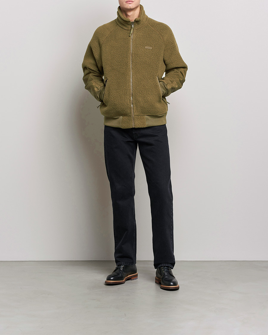 Hombres | Jerséis y prendas de punto | Filson | Sherpa Fleece Jacket Marsh Olive