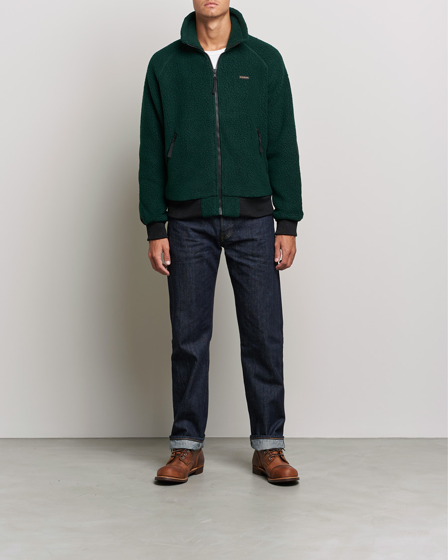 Hombres | Jerséis y prendas de punto | Filson | Sherpa Fleece Jacket Fir
