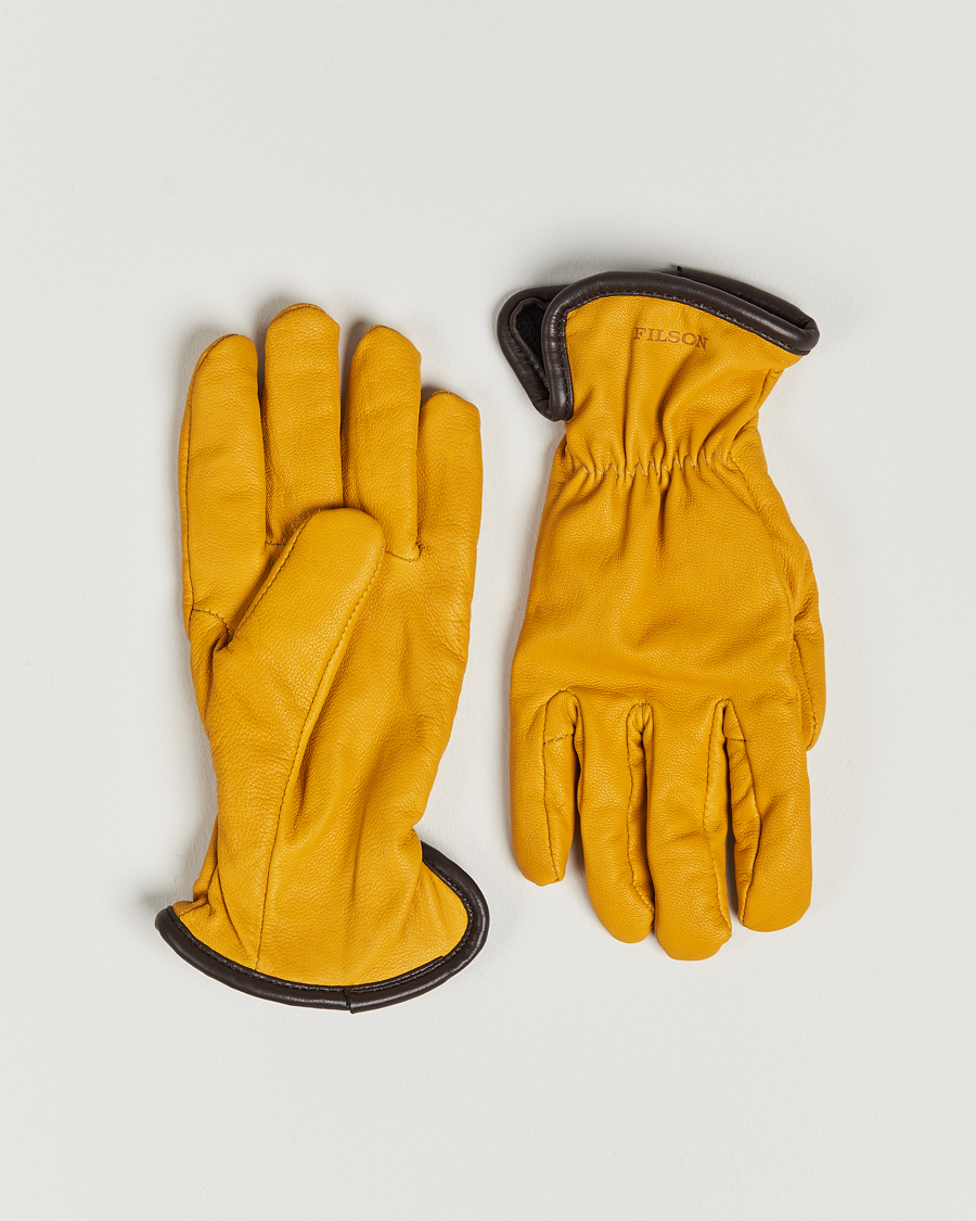 Hombres | Filson Original Lined Goatskin Gloves Tan | Filson | Original Lined Goatskin Gloves Tan