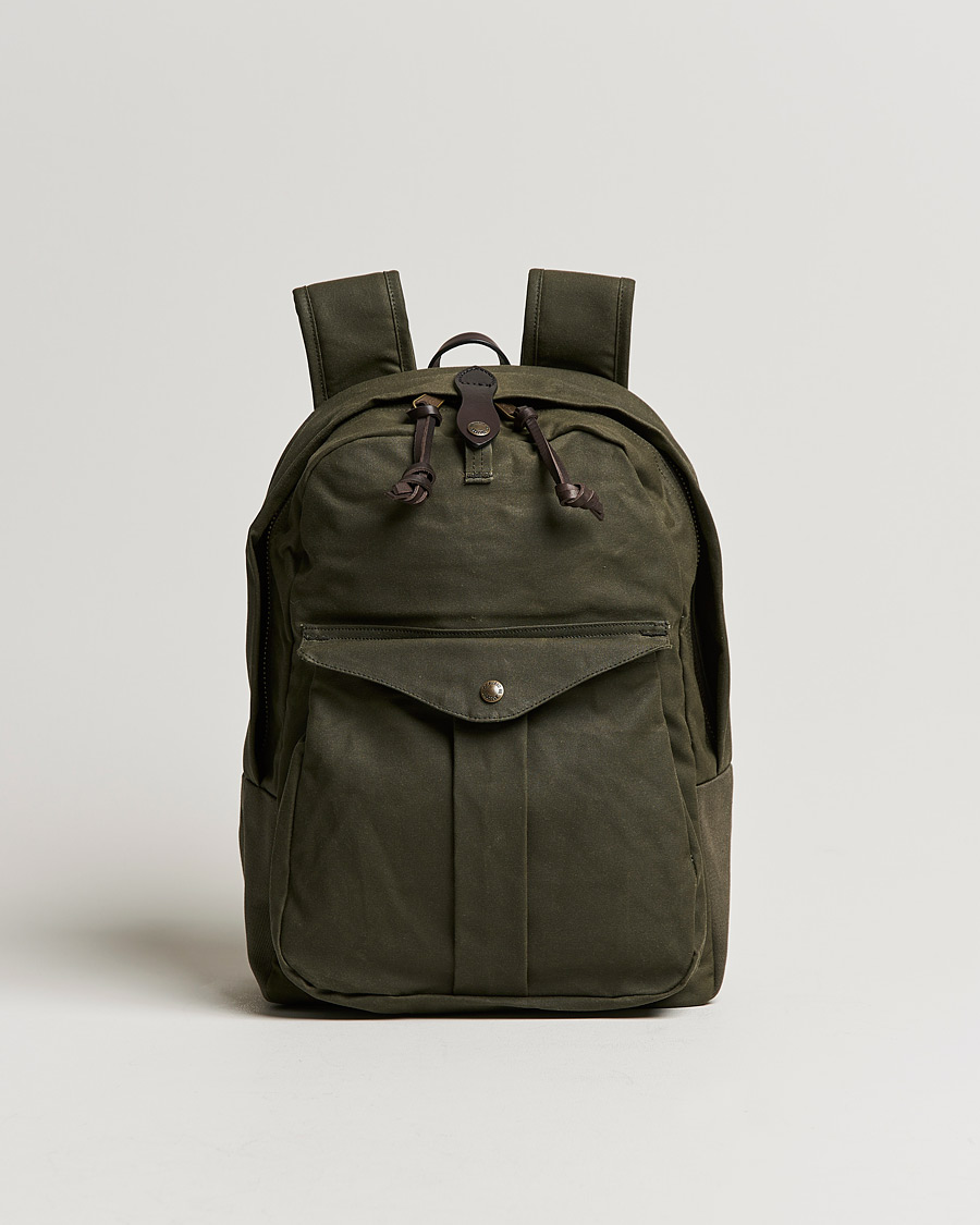 Hombres | Filson Journeyman Backpack Otter Green | Filson | Journeyman Backpack Otter Green