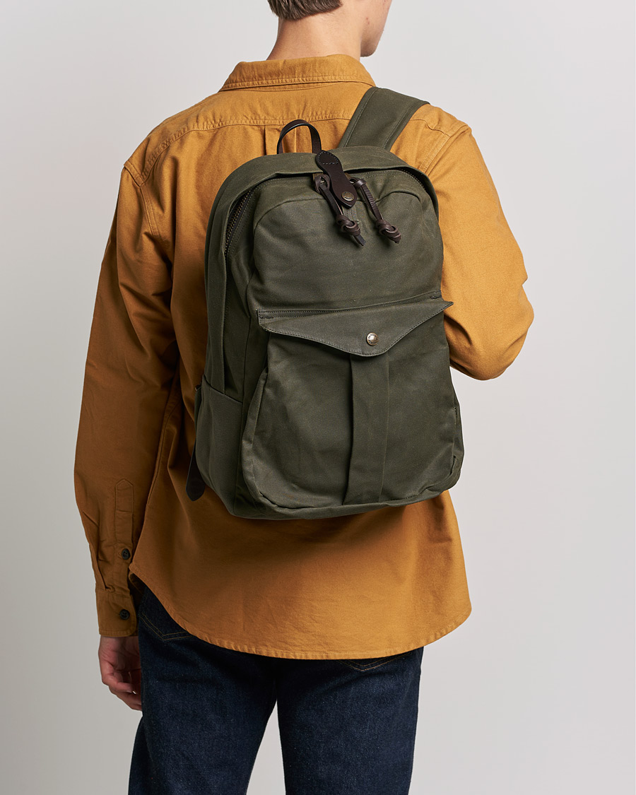 Hombres |  | Filson | Journeyman Backpack Otter Green