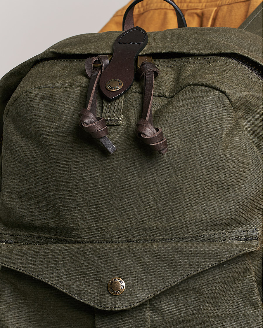 Hombres | Filson Journeyman Backpack Otter Green | Filson | Journeyman Backpack Otter Green