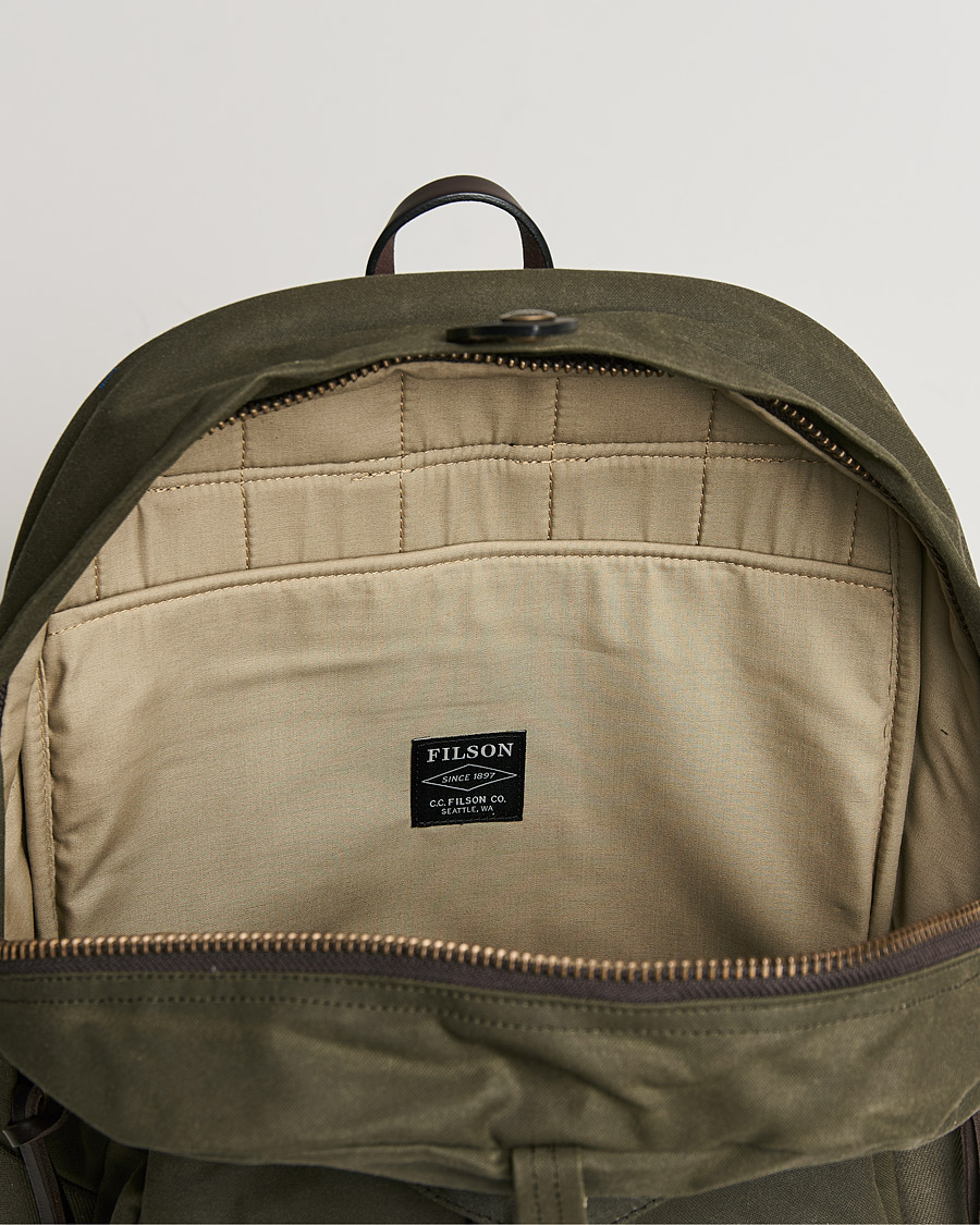 Hombres | Filson Journeyman Backpack Otter Green | Filson | Journeyman Backpack Otter Green