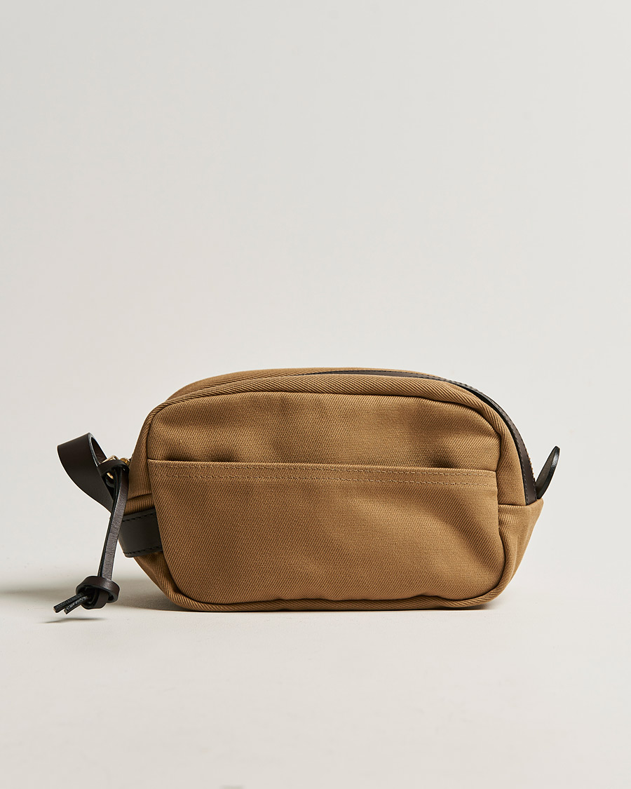 Hombres | Bolsos | Filson | Rugged Twill Travel Kit Tan
