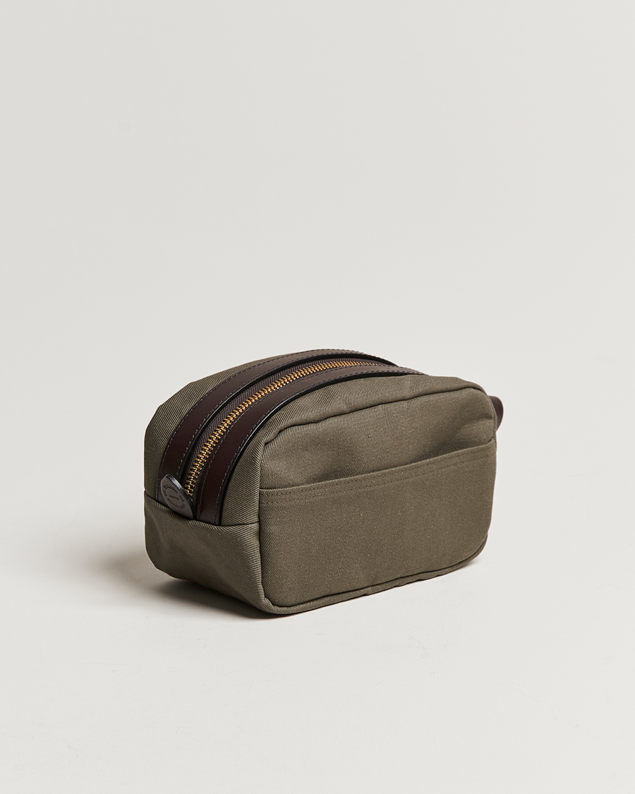Hombres | Outdoor | Filson | Rugged Twill Travel Kit Otter Green