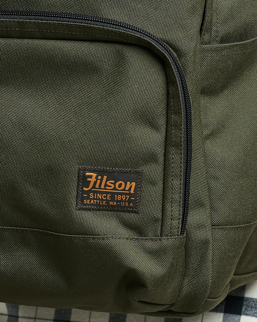 Hombres | Filson Dryden Cordura Nylon Backpack Otter Green | Filson | Dryden Cordura Nylon Backpack Otter Green